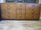 12 Drawer Wood Dresser