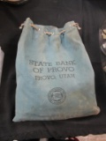 State Bank of Provo Bank Bag Filled with Brass