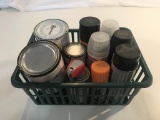 Lot of Spray Paint annd other items