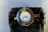 Style & CO Ladies Watch Clipped Oval Face