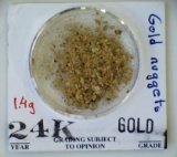 1.4g 24K Gold Nuggets