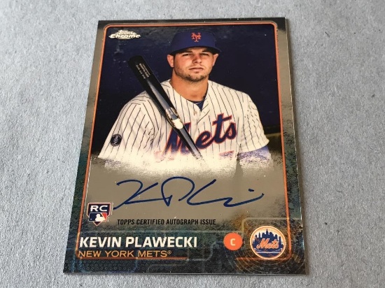 KEVIN PLAWECKI 2015 Topps Chrome Rookie Autographs