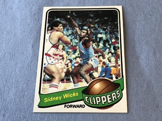 SIDNEY WICKS 1979-80 Topps Basketball Card