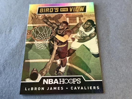 LEBRON JAMES 2015 HOOPS Basketball Bird's Eye View