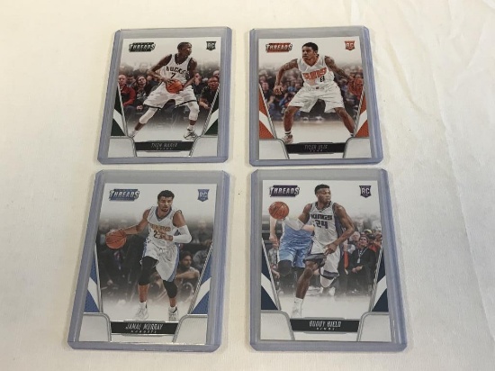 2016-17 Threads Basketball ROOKIE CARDS Lot of 4-