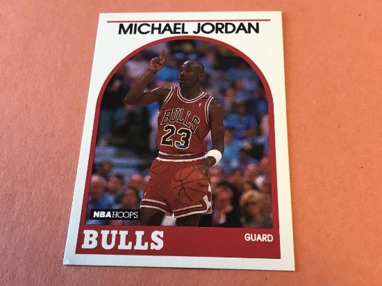 MICHAEL JORDAN 1989 Hoops Basketball Card