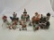 21 Piece Porcelain Santa Village