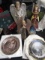 Lot of 3 Angels and 2 Angel Plates