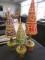 Set of 3 Decorative Christmas Trees