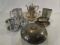 Large Lot of Silver Toned Vintage Kitchen Items