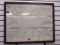 Framed July 12, 1814 Indenture w/ Seals