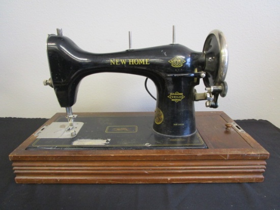 Vintage New Home Sewing Machine