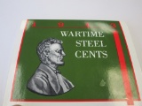 1943 Wartime Steel Cents Coin Set