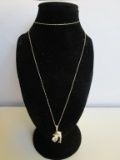 925 Silver Dolphin Necklace