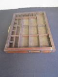 Vintage Caslon London Printer Drawer