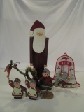 Lot of Wood Christmas Decor