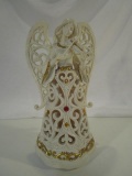 Tall Lighted Angel Decor