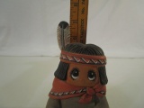 Cute Little Native American Inspired Ceramic Decor