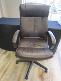 Padded Leather Office Chair