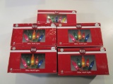 Lot of 5 Boxes of Mini Colored Christmas Lights