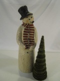 Snowman & Tree Decor