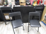 Mainstays Folding Card Table & 4 Chair Set