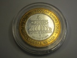 Queens Hotel Ace of Diamond10$ Silver Gaming Token