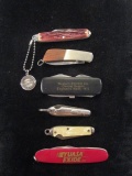 Lot of 6 Small Pocket Knives