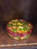 Decorated Wood Trinket Box