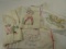 Lot of 11 Hand Embroidered Kitchen Towels