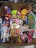 Box Lot of Children's Plush Toys