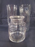 Lot of 3 Glass Home Decor Items