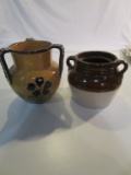 Lot of 2 Pottery Items
