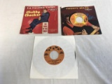 CHUBBY CHECKER Lot of 3 Vintage Parkway 45 Records