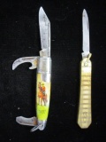 Lot of 2 Vintage Pocket Knives, Incl. R.C.M.P.