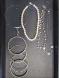 Lot of Costume Jewelry Incl. 4 Necklaces