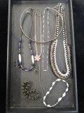 Lot of Costume Jewelry, Incl. 7 Necklaces