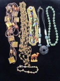 Lot of Costume Jewelry, Incl. 1 Camel Pin