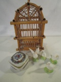Bird Cage with Ducks and Bird Music Box