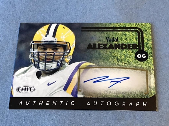 2016 Sage Hit VADAL ALEXANDER Autograph Rookie