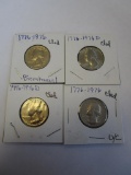 Lot of 4 1776-1976 Quarters