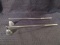 Lot of 2 Silver Toned Vintage Candle Snuffers