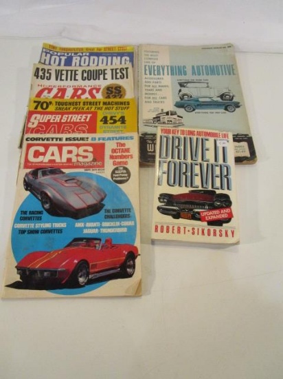 Vintage Car Magazines and Books