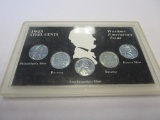 1943 Steel Cents Wartime Emergency Issue Set