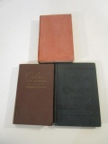 Lot of 3 Antique Books, Incl. Fish's Arithmetic