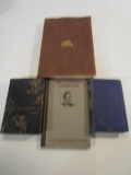 Lot of 4 Antique Books, Incl. Poems by J.G. Saxe