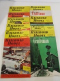 Lot of 12 Vintage Railroad Model Magazines