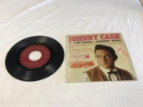 JOHNNY CASH The Rebel 45 RPM Record Picture Sleeve