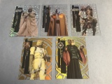 Lot of 4 STAR WARS Serial Numbered Cards