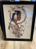 Troy Anderson Native American Print Signed